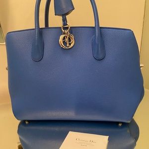 Dior open bar tote bag